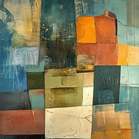 Blokken | Aardetinten Blokken van Modern Collection