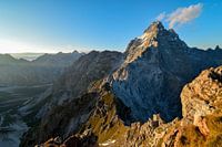 Le Watzmann, paysage de montagne sauvage dans le parc national de Berchtesgaden