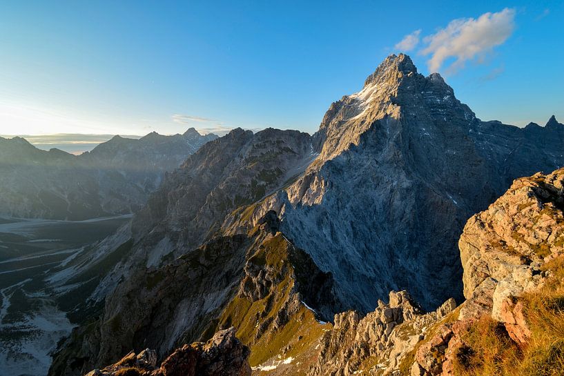 The Watzmann, wild mountain landscape in the Berchtesgaden National Park by Christian Peters