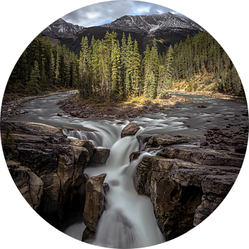 Jasper Canada waterfall van Remco van Adrichem
