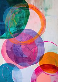 Zen Modern kleurrijke vormen van Zen en Meer