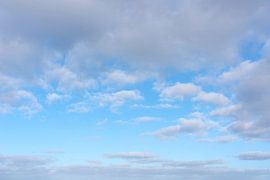 Dutch sky over the North Sea by Jan Pott