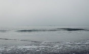 Mer du Nord brumeuse