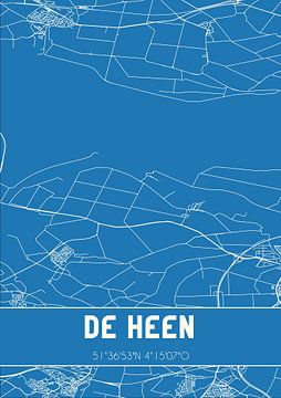 Plan d'ensemble | Carte | De Heen (Brabant septentrional) sur Rezona