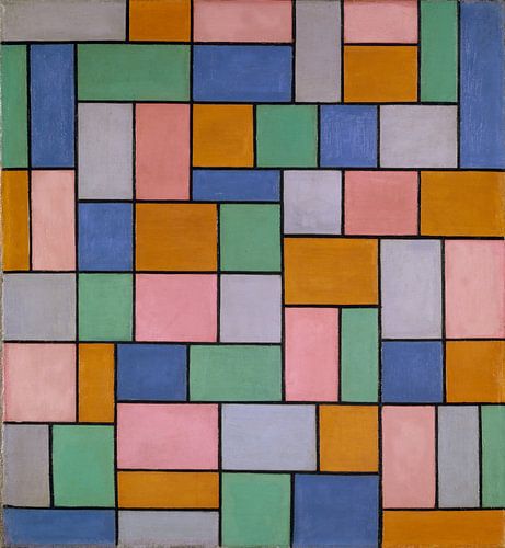 Composition en dissonances, Theo van Doesburg