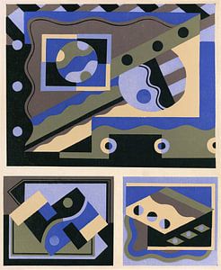 Kollektion Dekorationen und Farben 15 (1930) von Georges Valmier