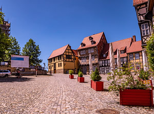Altstadt von Quedlinburg im Harz
