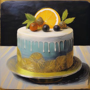 Een taart als kunstwerk