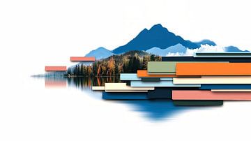 Geometrie trifft Natur und Spiegelung