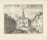 Gezicht op de Nieuwe Kerk te Haarlem, Romeyn de Hooghe van Historisch Haarlem thumbnail