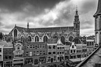 Vue du Sint-Janskerk à Gouda