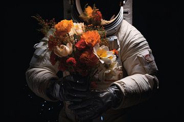 Astroflora im Universum von De Muurdecoratie