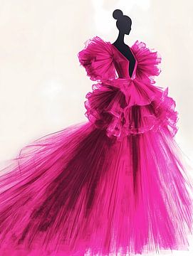 Mode Roze Jurk van Olga Wildrose