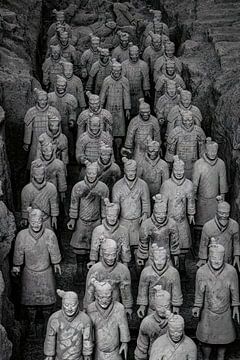 Het Terracottaleger van Xian in China van Roland Brack