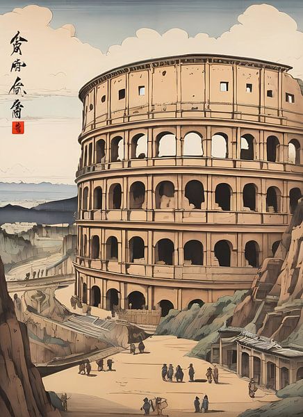 Das Kolosseum im japanischen Stil von VISHAKATIAR