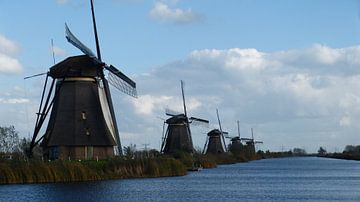 Windmills Kinderdijk von Gijs van Veldhuizen