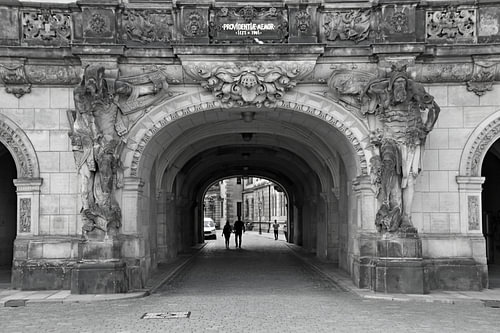 Poort in Dresden
