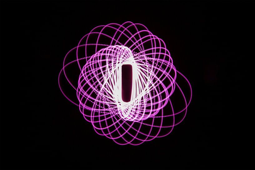 spirographe rose par Nele Mispelon