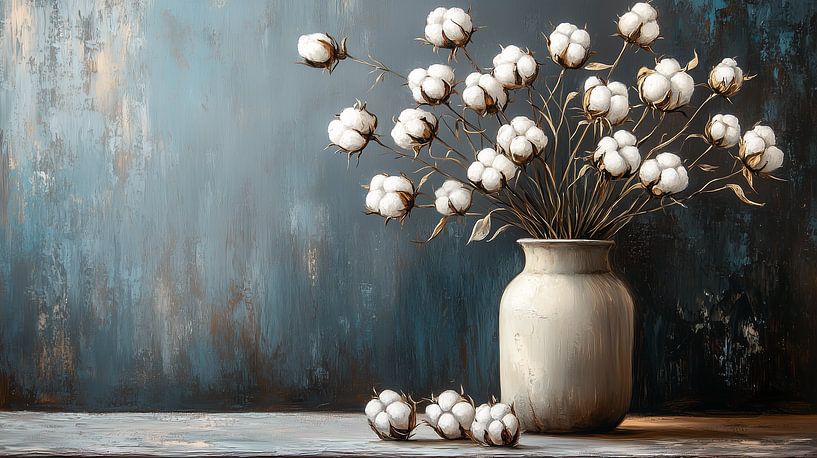 &quot;Still life Cotton plant&quot; by Lisanne Elzinga