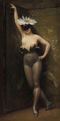La femme aux fleurs - Albert Joseph Pénot