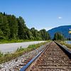 Treinspoor in Canada sur Rob Altena