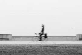 Cyclists on the move #2 by visualmoods.art