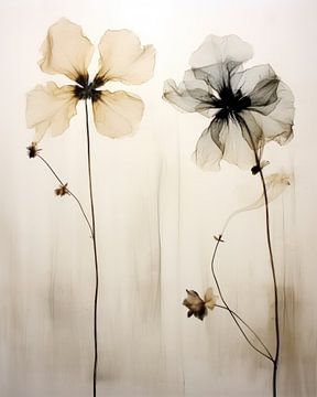 Wabi sabi: verwelkte Blumen von Studio Allee