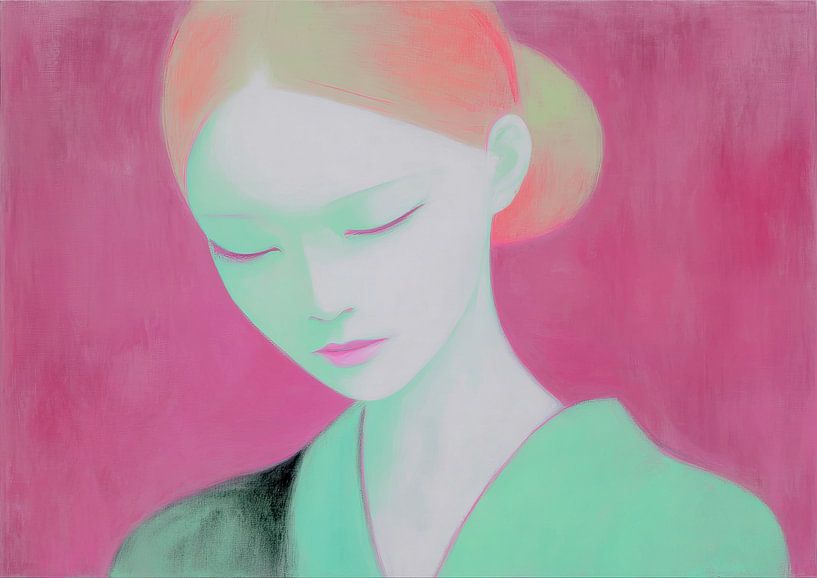 woman portrait by ARTEO Paintings