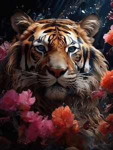 Tiger fine Art von Eva Lee