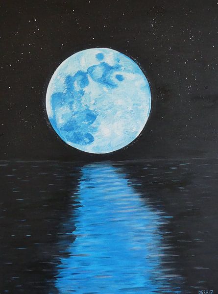 Full moon by Jolanda van den berg Thomas