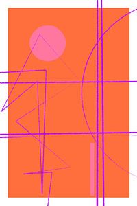 Angular Lines No 28