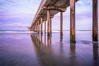 Peinzende stemming - Scripps Pier