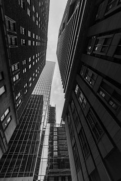 Het financiële district van Toronto van Roland Brack