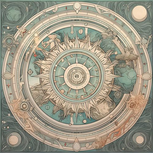 Malen von Cascading Calm | Einen Moment lang stillstehen