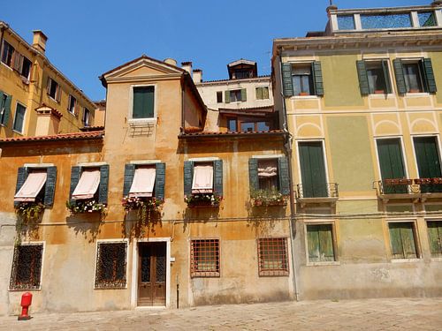 Gebouwen in Venetië