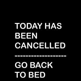Today's been cancelled van AJ Publications