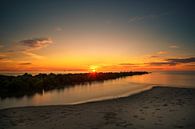 Zonsondergang Sunset van Wilco Snoeijer thumbnail