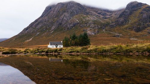 Reflexion beim Wee White House in Glencoe
