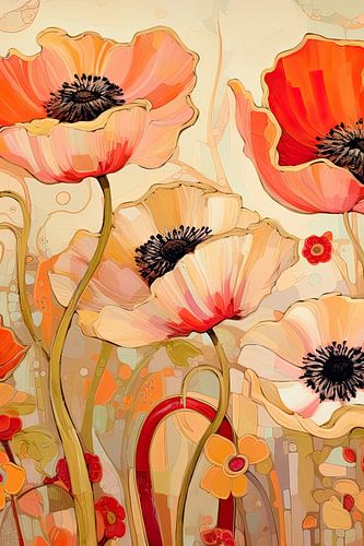 Poppies #15 by Imagine
