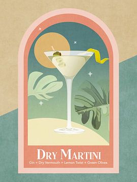 Droge Martini van Emel Tunaboylu by The Artcircle