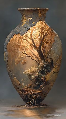 De Natuur in een Stenen Kruik