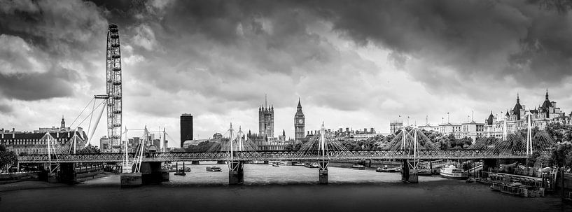 London panorama von M@rk - Artistiek Fotograaf