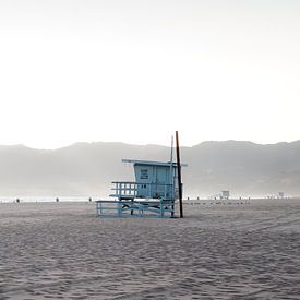 Avond in Santa Monica van Sandra Bechtold
