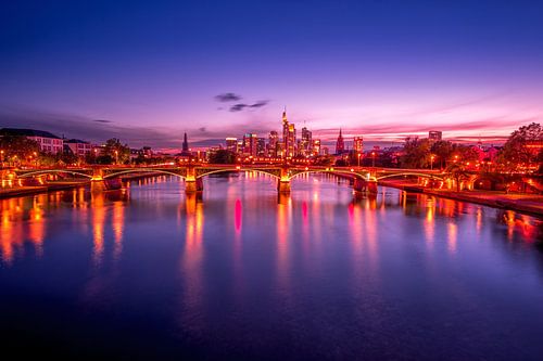 Skyline van Frankfurt
