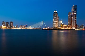 Rotterdam Skyline van Martijn Smeets