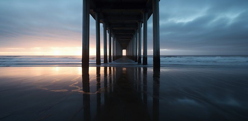 Pier van fernlichtsicht