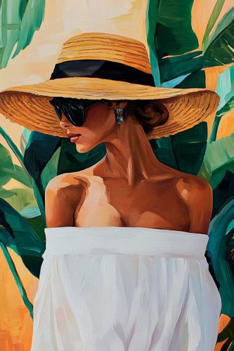 Zomerse elegantie op het platteland