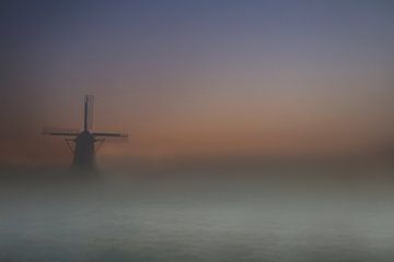 Hollandse poldermolen sur AGAMI Photo Agency