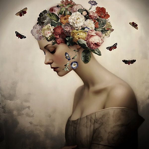 Beauté enchantée I par Floral Abstractions