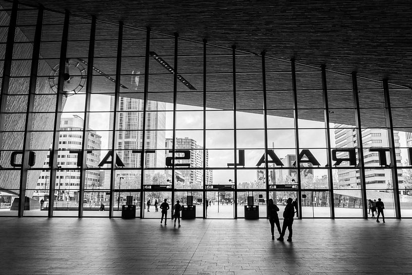 Centraal Station Rotterdam van Muriël Mulder Fotografie